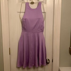 NWT silence + noise Lilac Backless Dress Size 4